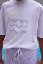 camiseta silk lá vem o sol vista de perto